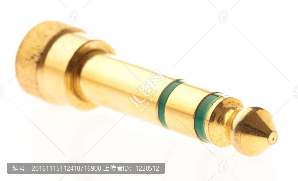 金色的插座連接器