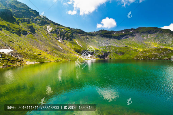 湖和山（羅馬尼亞Balea湖）