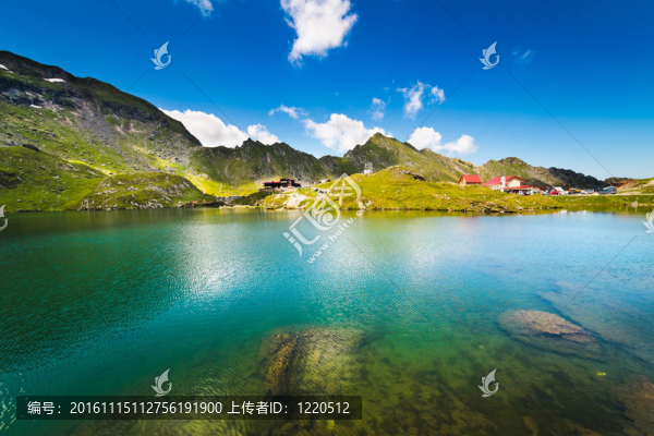 湖和山（羅馬尼亞Balea湖）