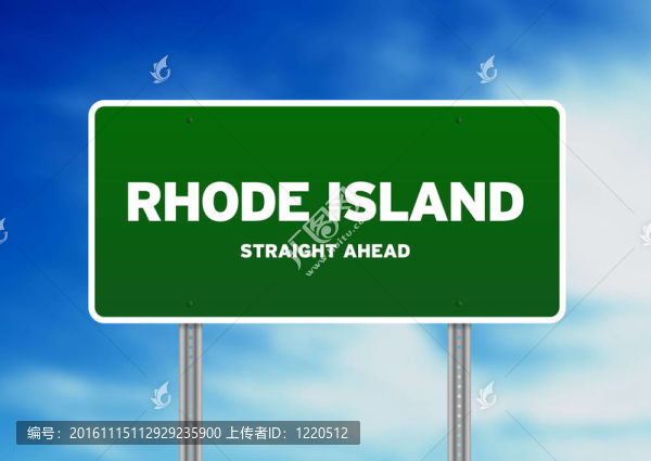 羅得島公路標志