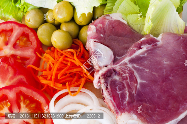 生牛肉片