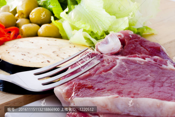 生牛肉片