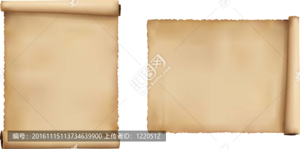 一套舊的紙。.