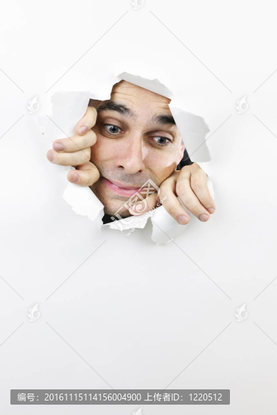 在紙上看洞