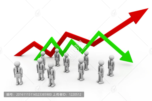 商業(yè)圖表。