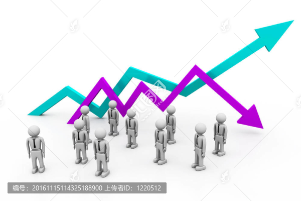 商業(yè)圖表。