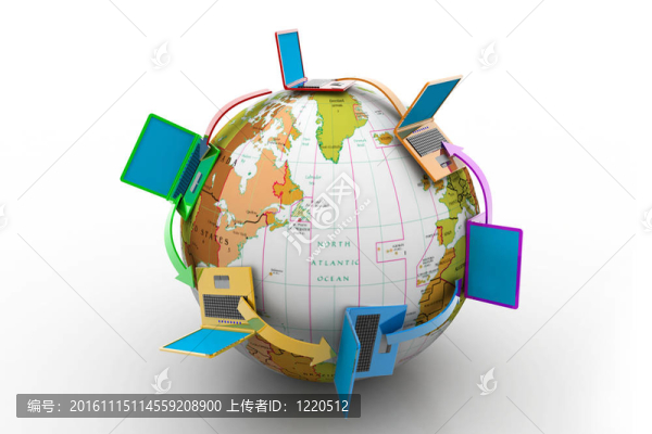 世界各地的計算機(jī)網(wǎng)絡(luò)