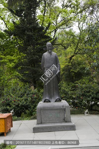 都江堰,盧翊,塑像