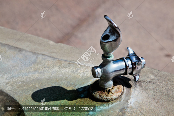 洛杉磯公園的噴泉