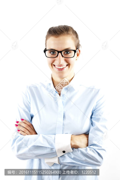 戴眼鏡的女人