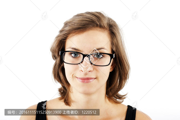 戴眼鏡的女人