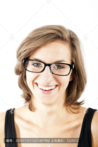 戴眼鏡的女人
