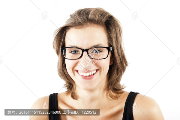 戴眼鏡的女人