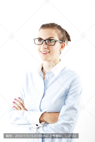 戴眼鏡的女人