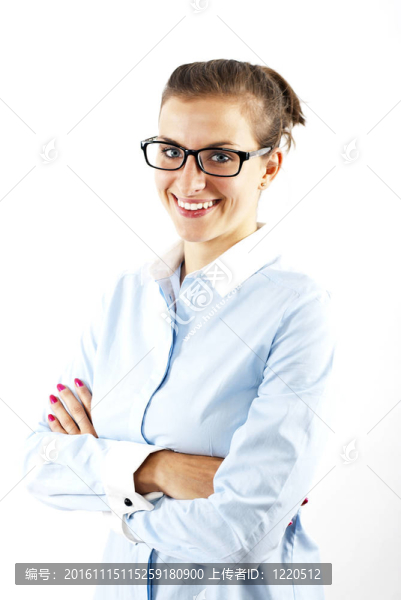 戴眼鏡的女人
