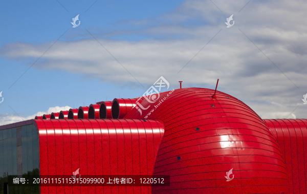 一個現(xiàn)代建筑的細節(jié)