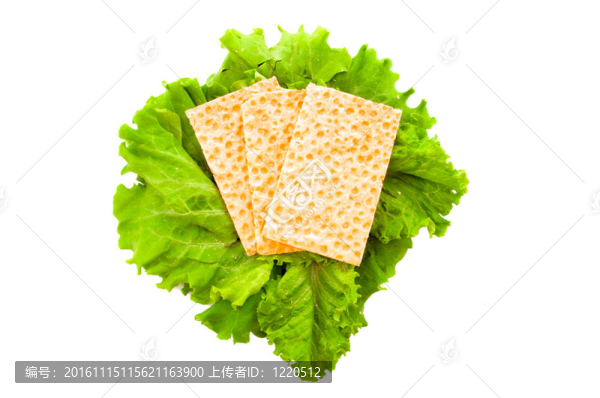 百吉餅和生菜