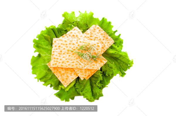 百吉餅和生菜