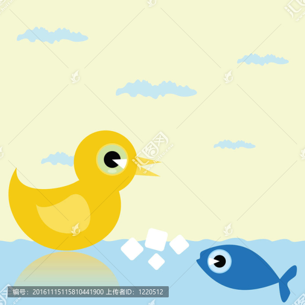 鴨和魚