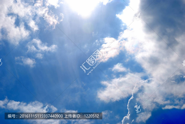 云的天空