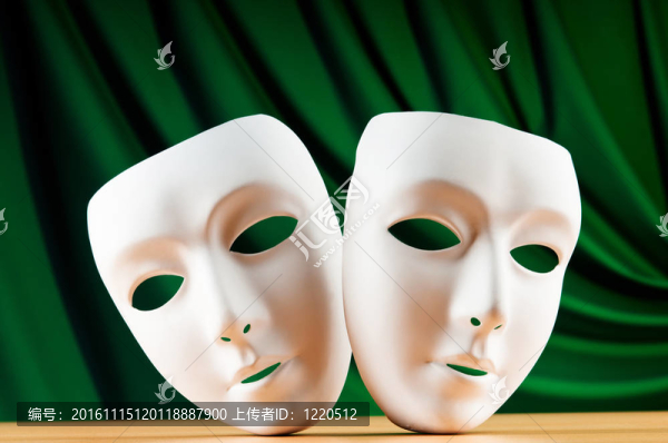 面具與戲劇概念-匯圖網(wǎng) www.fosd68.com 面具與戲劇概念