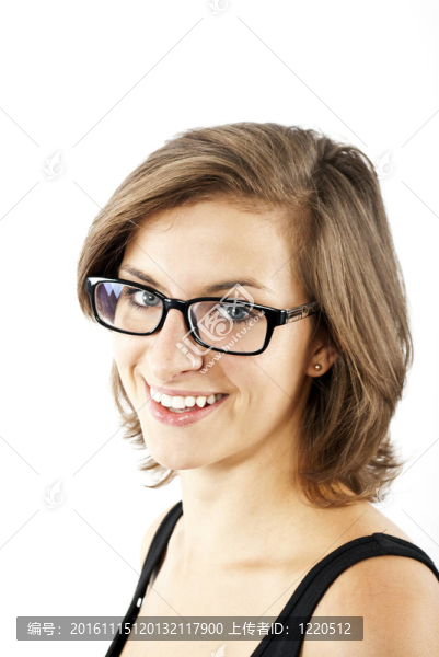 戴眼鏡的女人