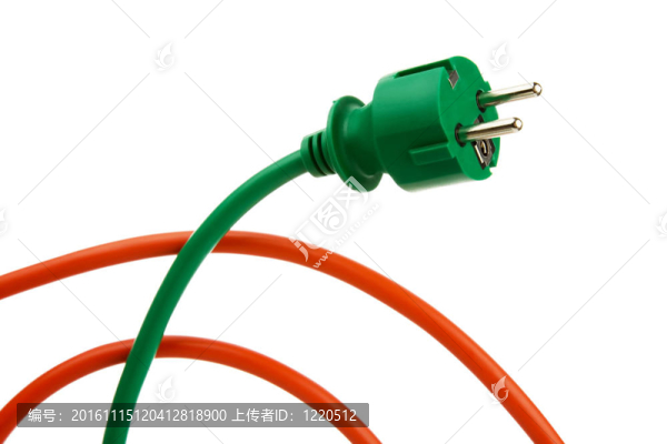 帶電源線的電源插頭