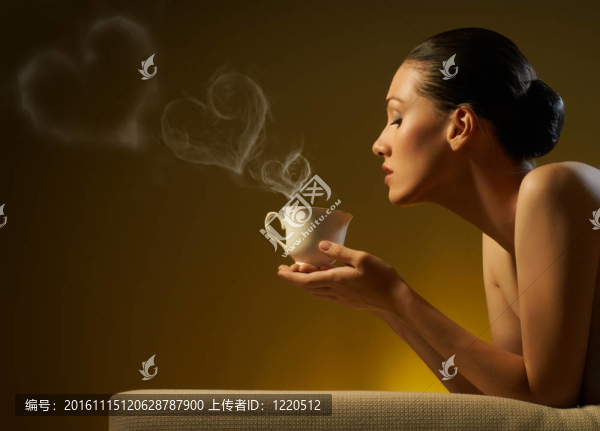 芳香的咖啡