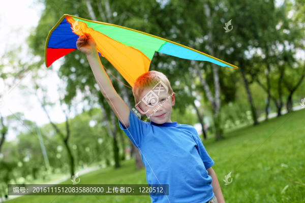 一個快樂男孩的肖像