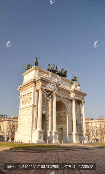 Arco,della,Pace意大利-米蘭
