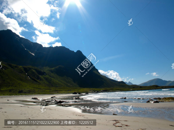 挪威海灘