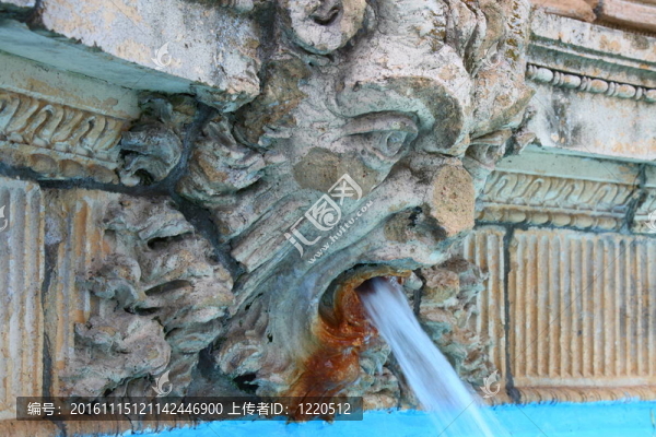 古代噴泉細(xì)節(jié)
