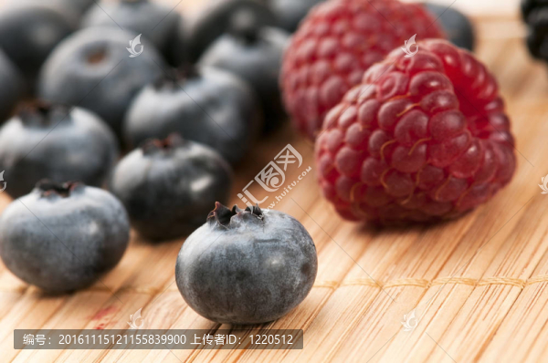 夏季的新鮮漿果