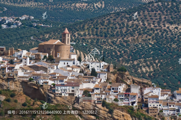 Iznajar,Andalucia；西班牙
