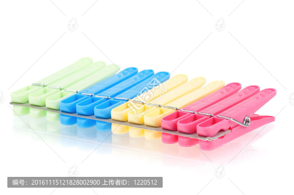 彩色衣夾