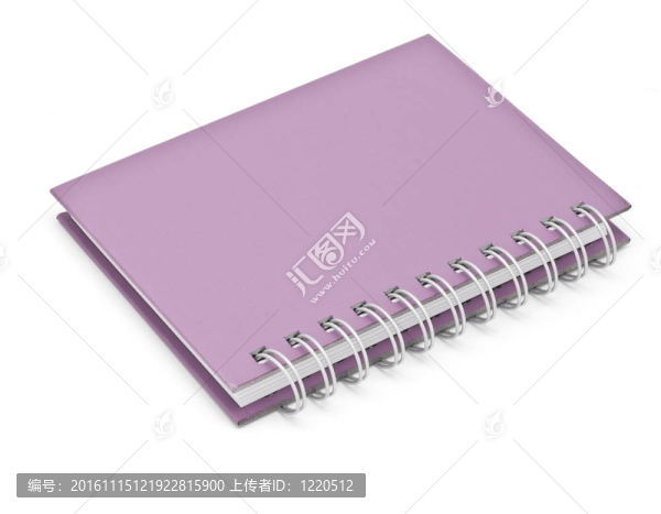 活頁夾書或粉紅色筆記本