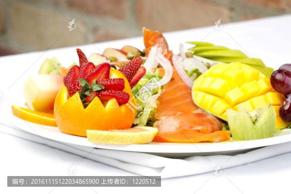 煙熏鮭魚沙拉