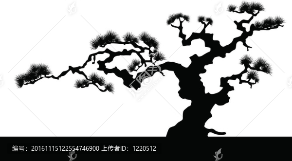 日本景觀剪影圖