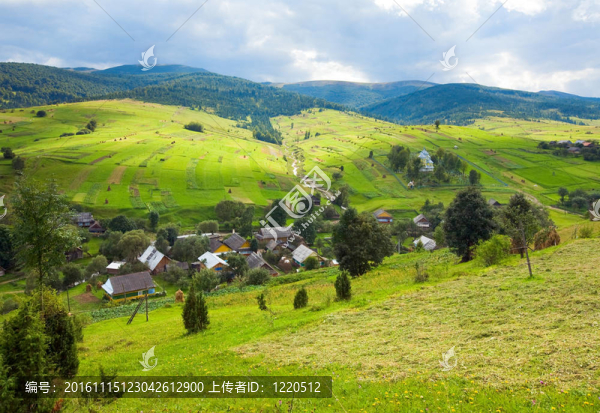 夏天的山村