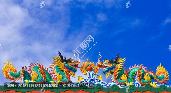 泰國中寺主門裝飾