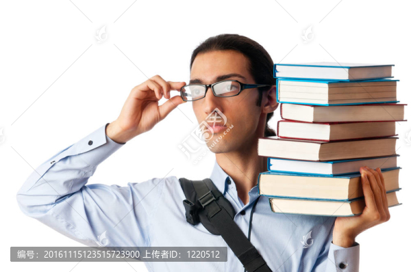 學(xué)生與堆棧的書籍