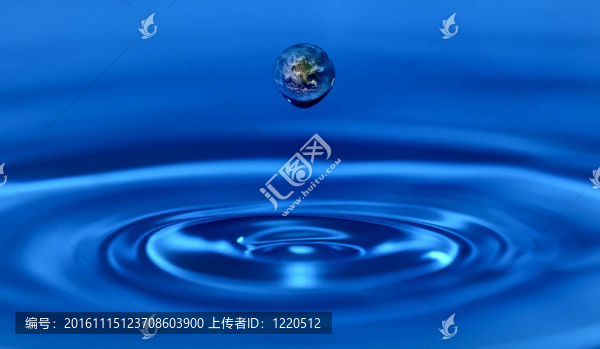 地球內(nèi)的水滴。生態(tài)系統(tǒng)的概念