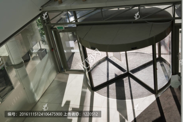 現(xiàn)代辦公大樓入口門