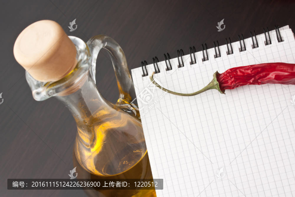 廚房桌上的食譜