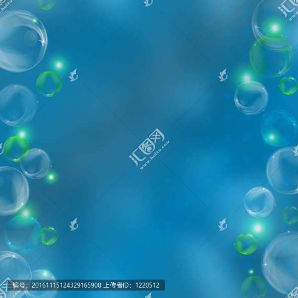 背景；泡沫