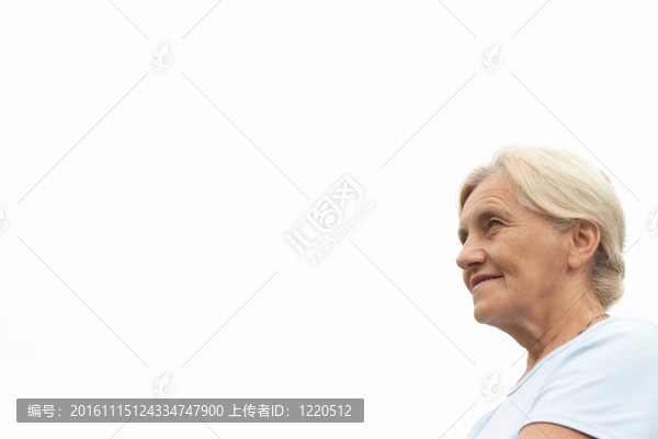 美麗的老婦人