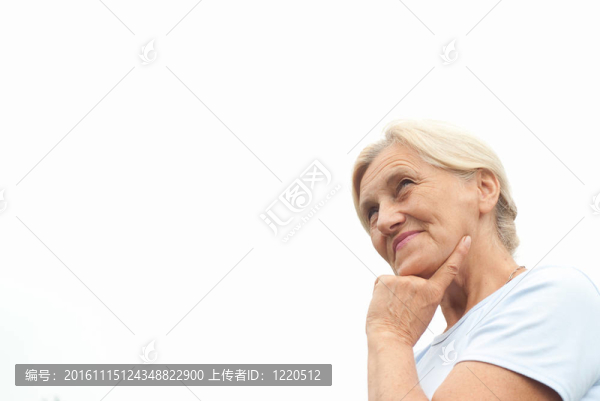 美麗的老婦人