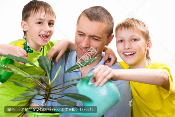 父親和孩子們
