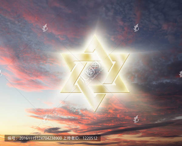 戴維之星在藍(lán)天