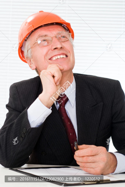 頭盔里的老建筑者